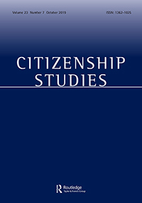 Special Issue Citizenship&nbsp;Studies