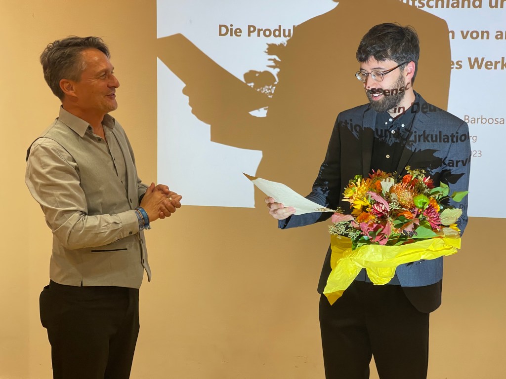 An interview with Thiago Pinto Barbosa, recipient of the 2023 Prize of the German Historical Institute London and the Frobenius research promotion award&nbsp;2023